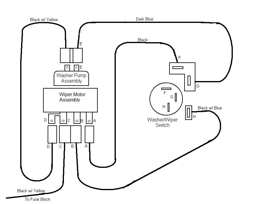Chevy Wiper Motor Wiring Diagram