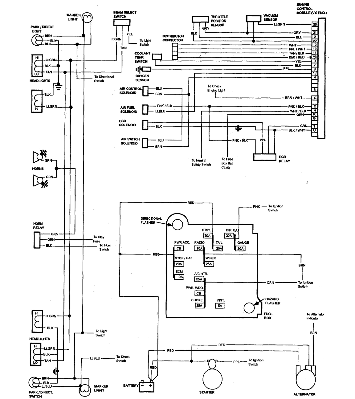 1981 El Camino Wiring Diagram Wiring Diagram